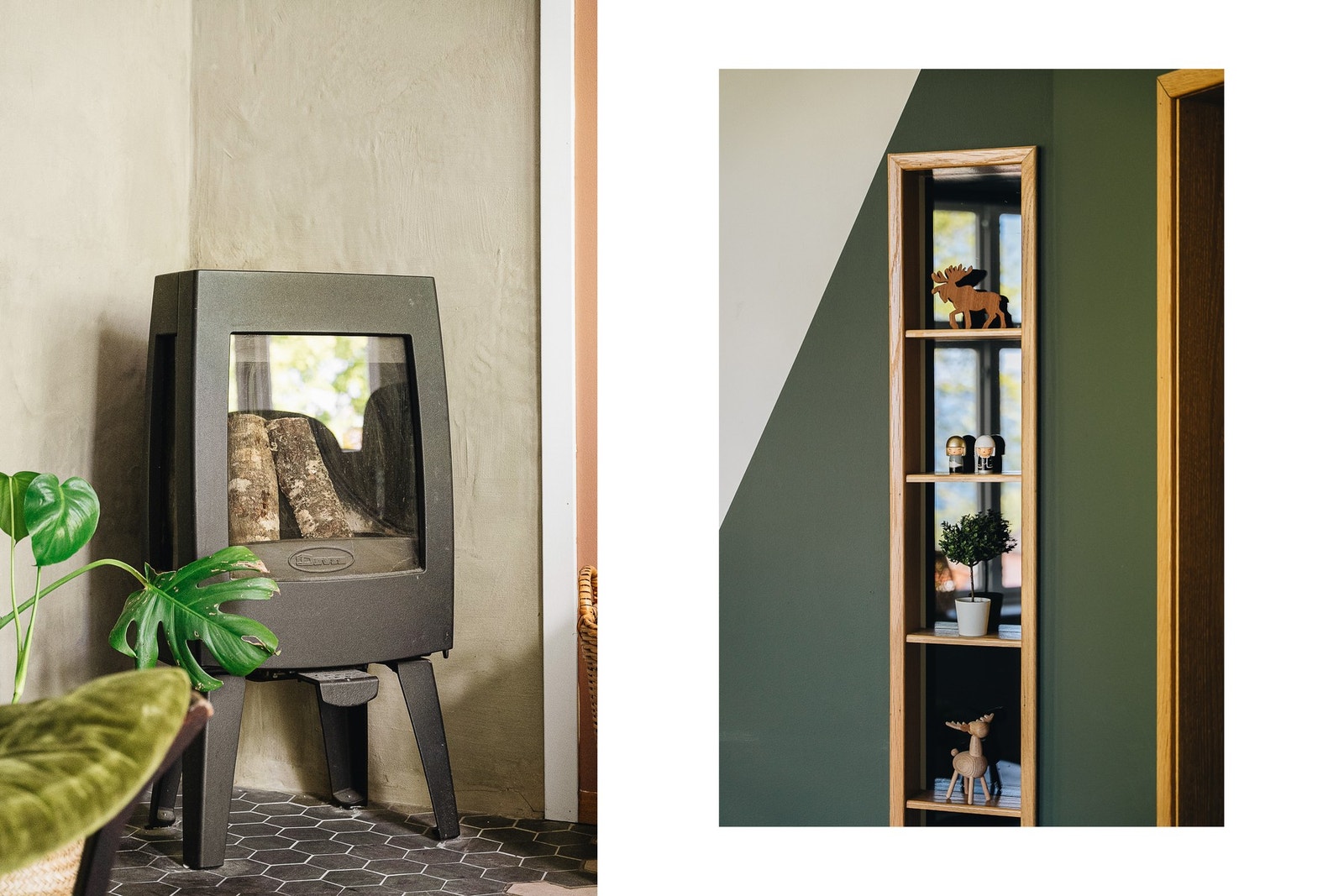 flott og rentbrennende vedovn fra Dovre. Galleribilde