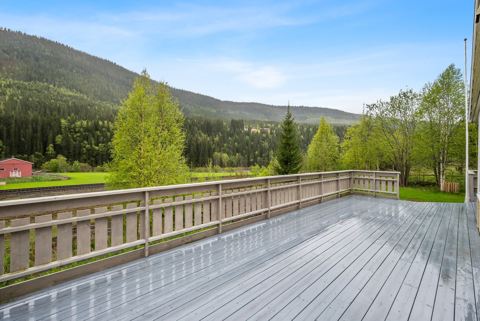 Her kan du nyte gode solforhold. Galleribilde