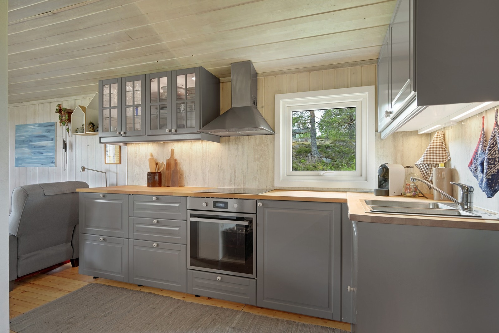 En flott plass hvor kokken vil trives Galleribilde