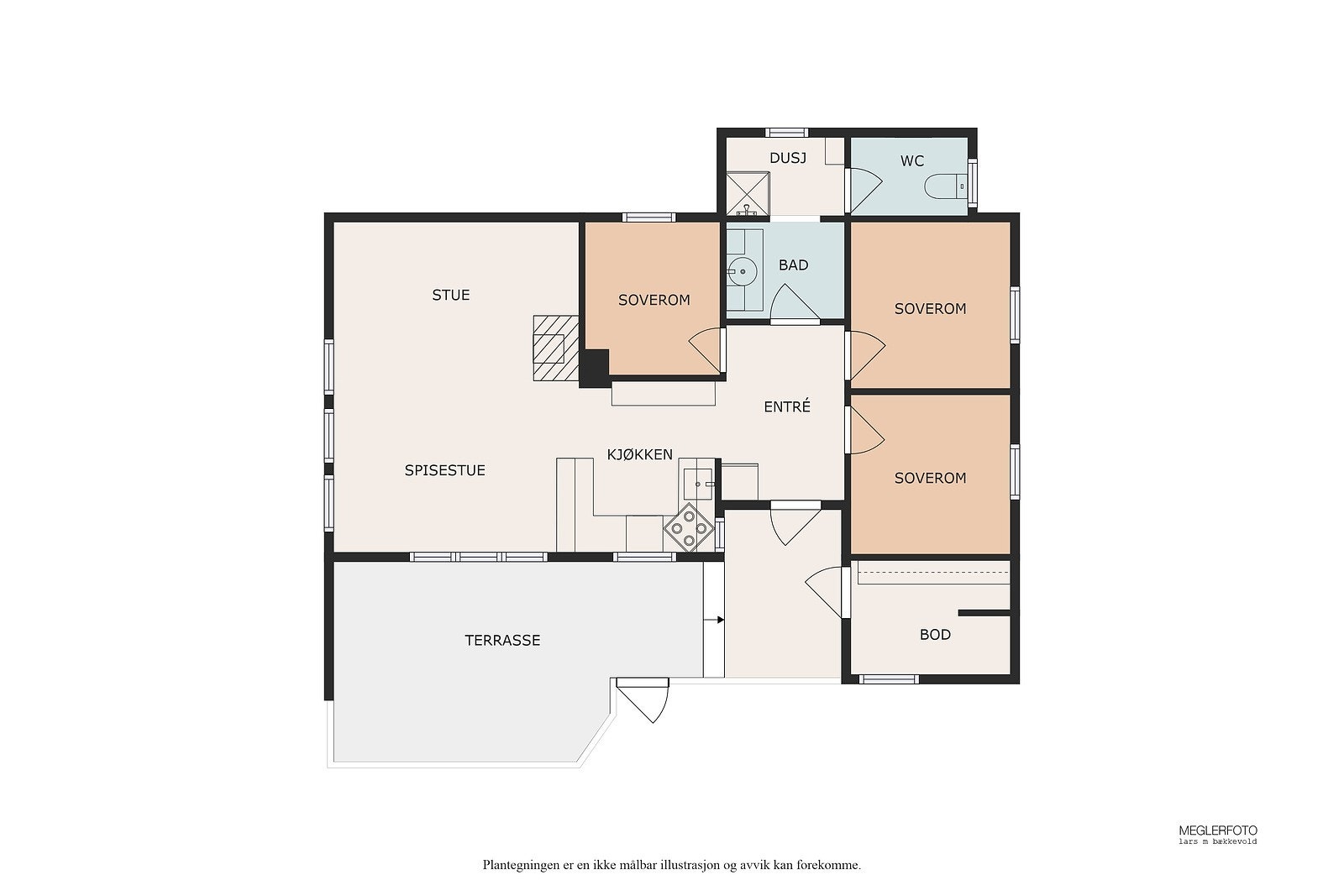 Plantegning. Galleribilde