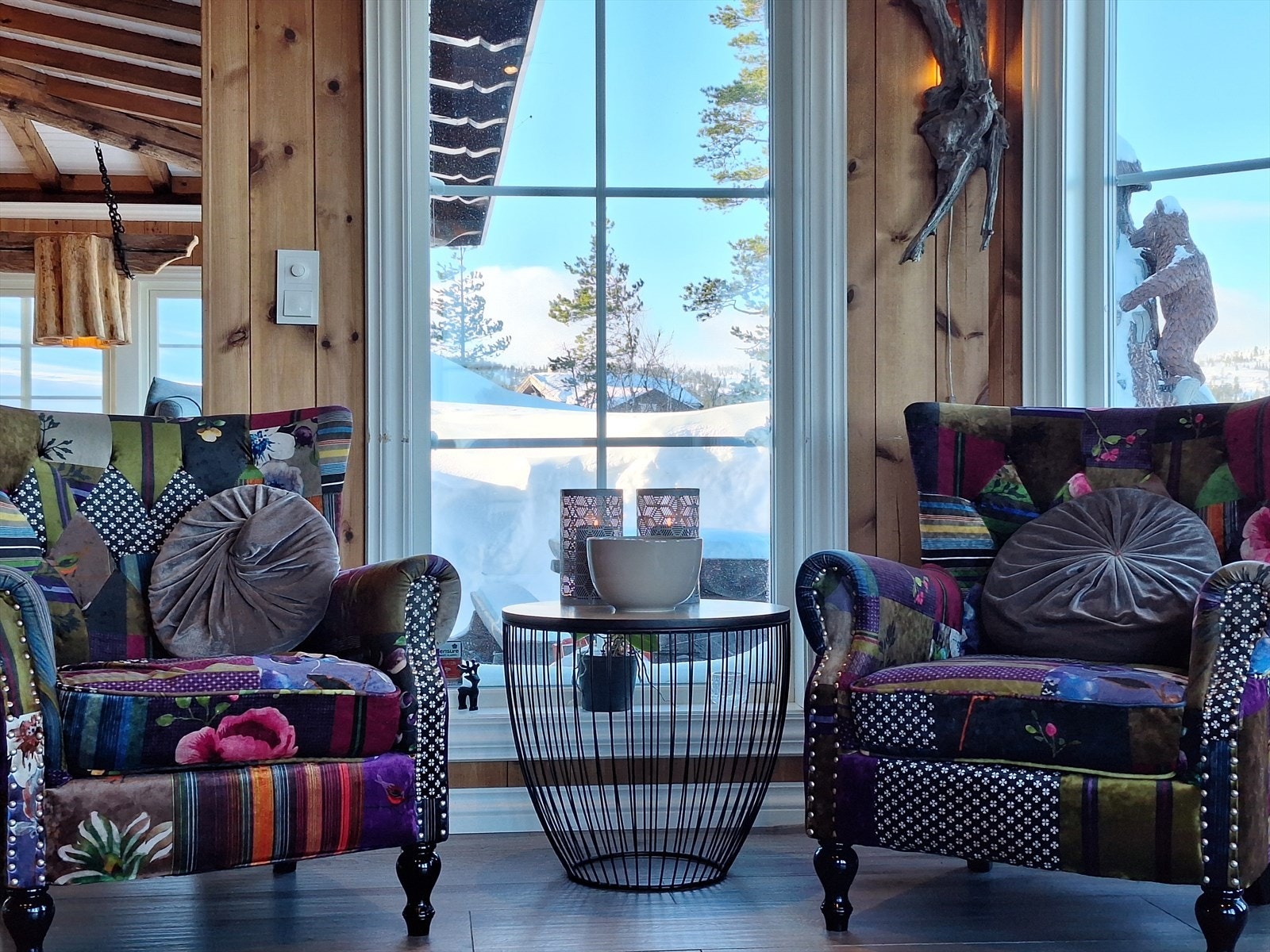 Fra stuen har du direkte adkomst ut til terrassen. Galleribilde