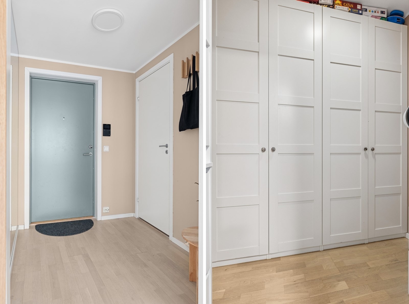 Du har i tillegg en stor innvendig bod med god plass for oppbevaring. Videre disponerer leiligheten en bod i kjeller på ca. 5 m². Galleribilde