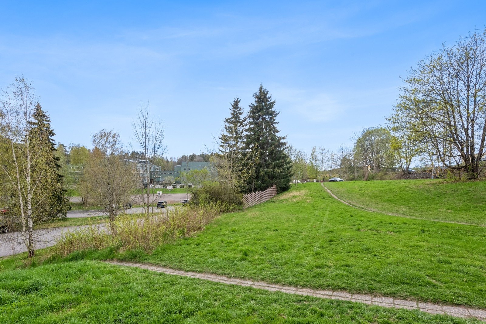 Utsikt fra balkong. Galleribilde