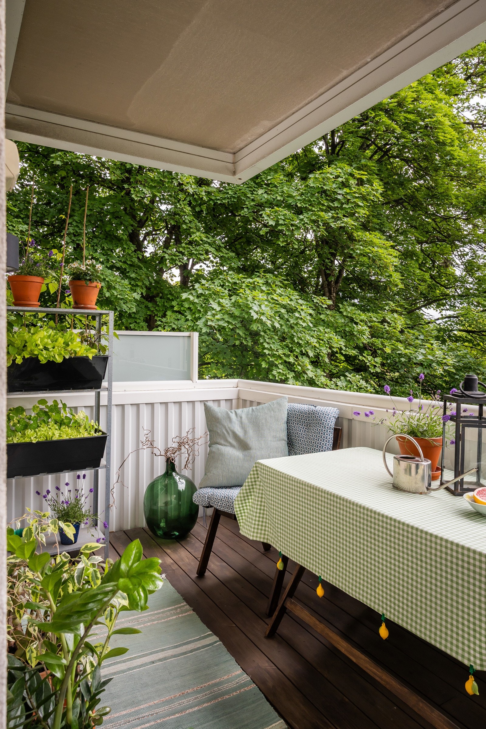 Det er tillatt med elektrisk grill i borettslaget. Galleribilde