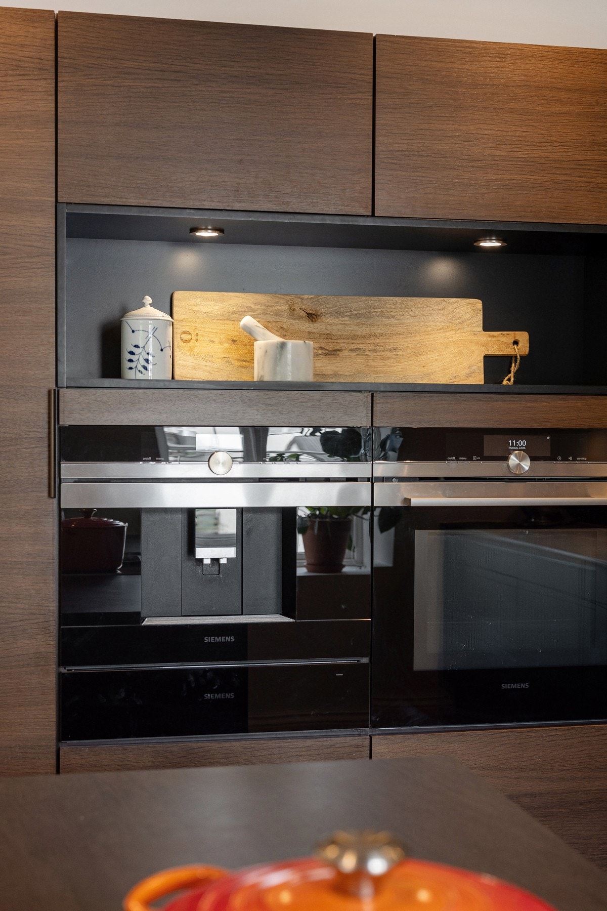 Velutstyrt med integrerte hvitevarer fra Siemens Galleribilde