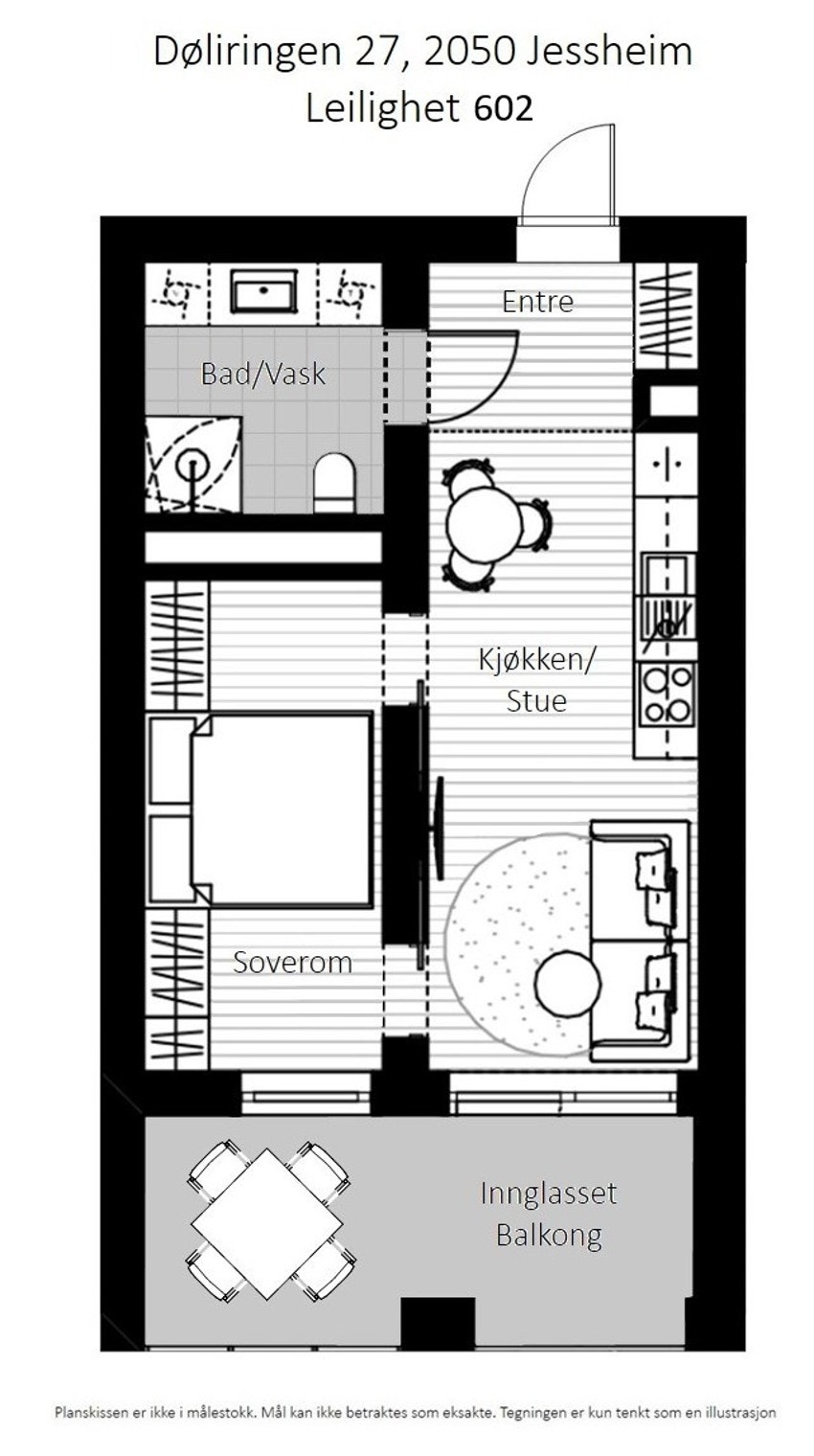 Plantegning. Galleribilde