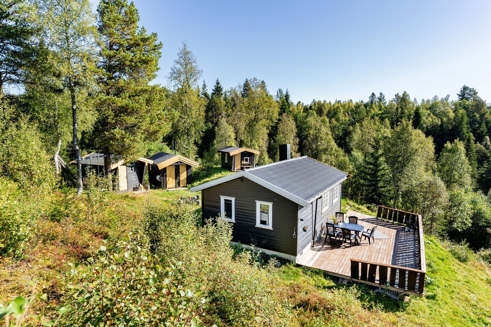 Området byr på flott natur og gode turmuligheter. Galleribilde