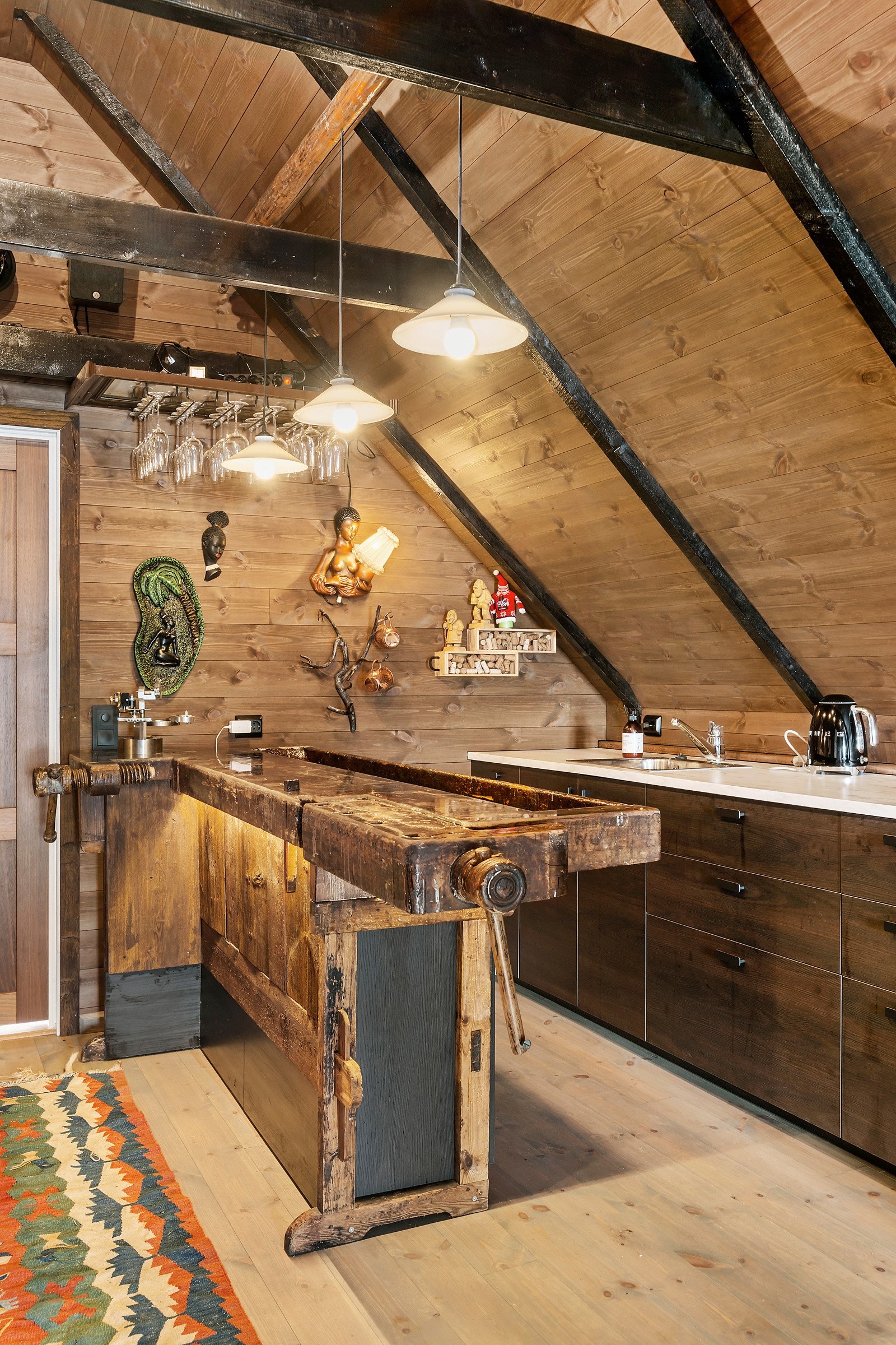 Barløsningen er ypperlig til barsjefen. Galleribilde