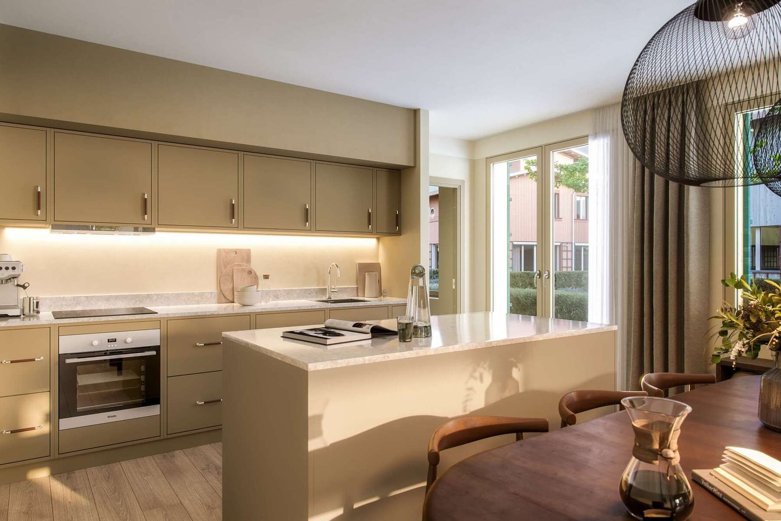 Illustrasjonsbilde. Bildet er en illustrasjon av kjøkken. Bildet kan avvike fra ferdig leveranse Galleribilde