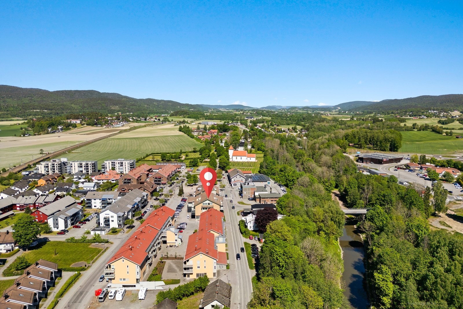 Den sentrale plasseringen gjør det enkelt å holde på gode hverdagsrutiner - du har alt du trenger i nærheten uten å være avhengig av bil. Galleribilde