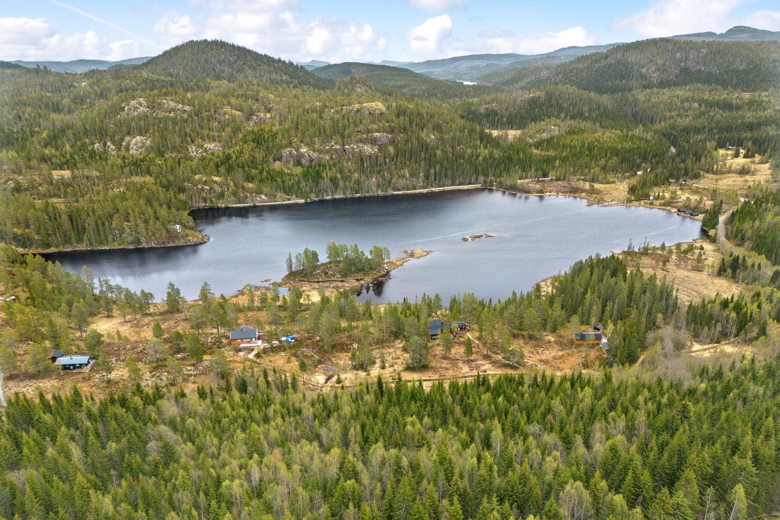 Fine tur-, fiske- og jaktområder. Galleribilde