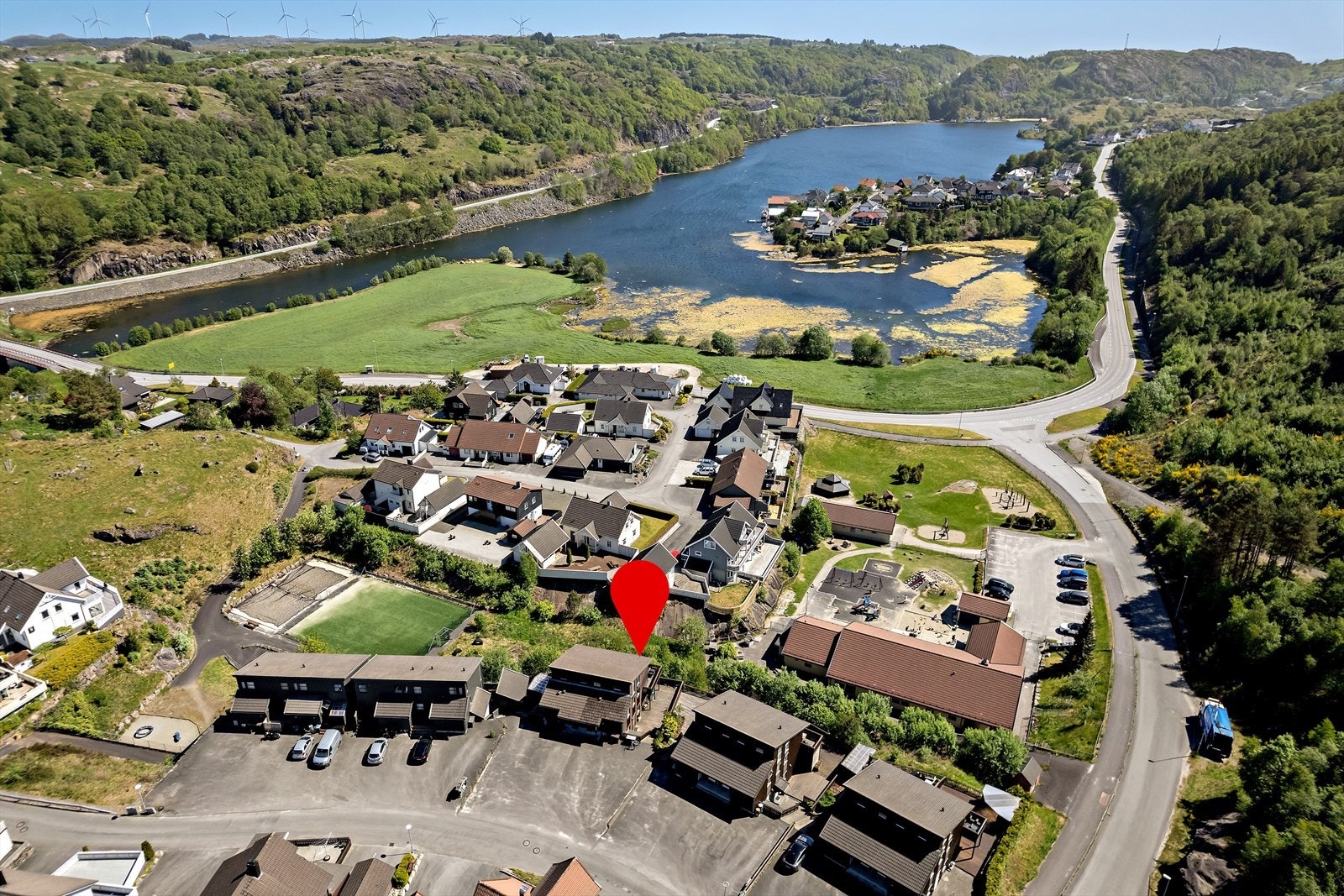Populært boligområde. Galleribilde