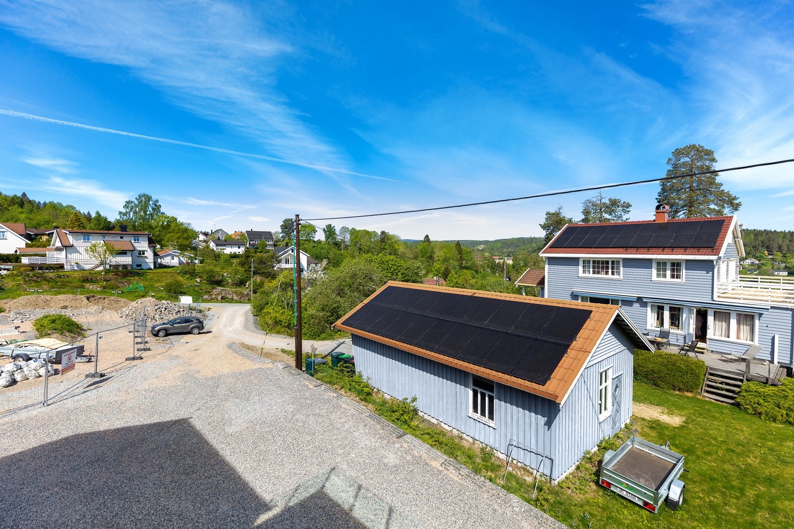 Utsikt over nærområdet. Galleribilde