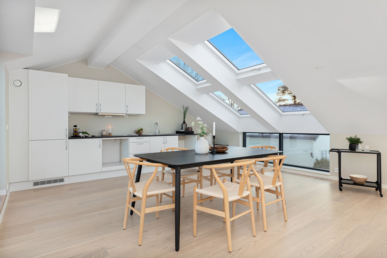 Lys og delikat innredet leilighet. Galleribilde