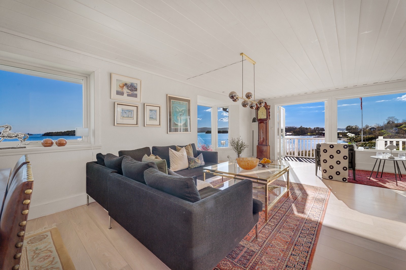 Hele boligen ble malt innvendig i 2021/2022 Galleribilde