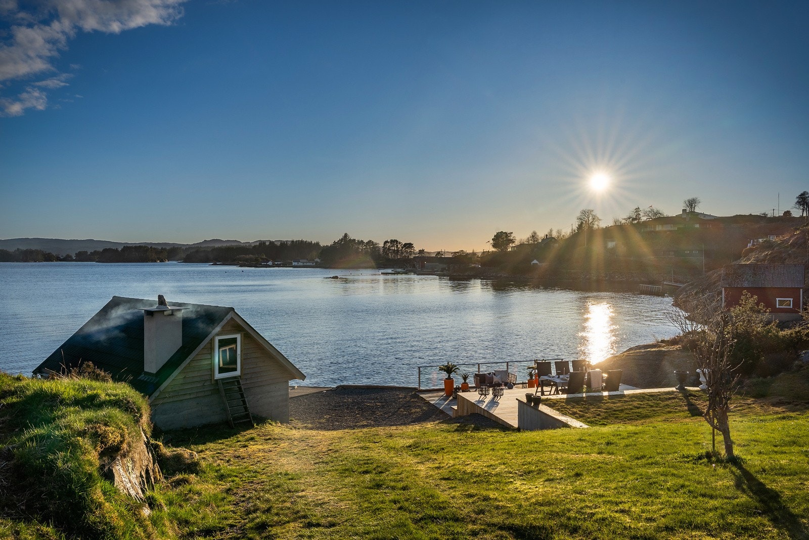 Drøm deg bort med sjøen som din nærmeste nabo Galleribilde