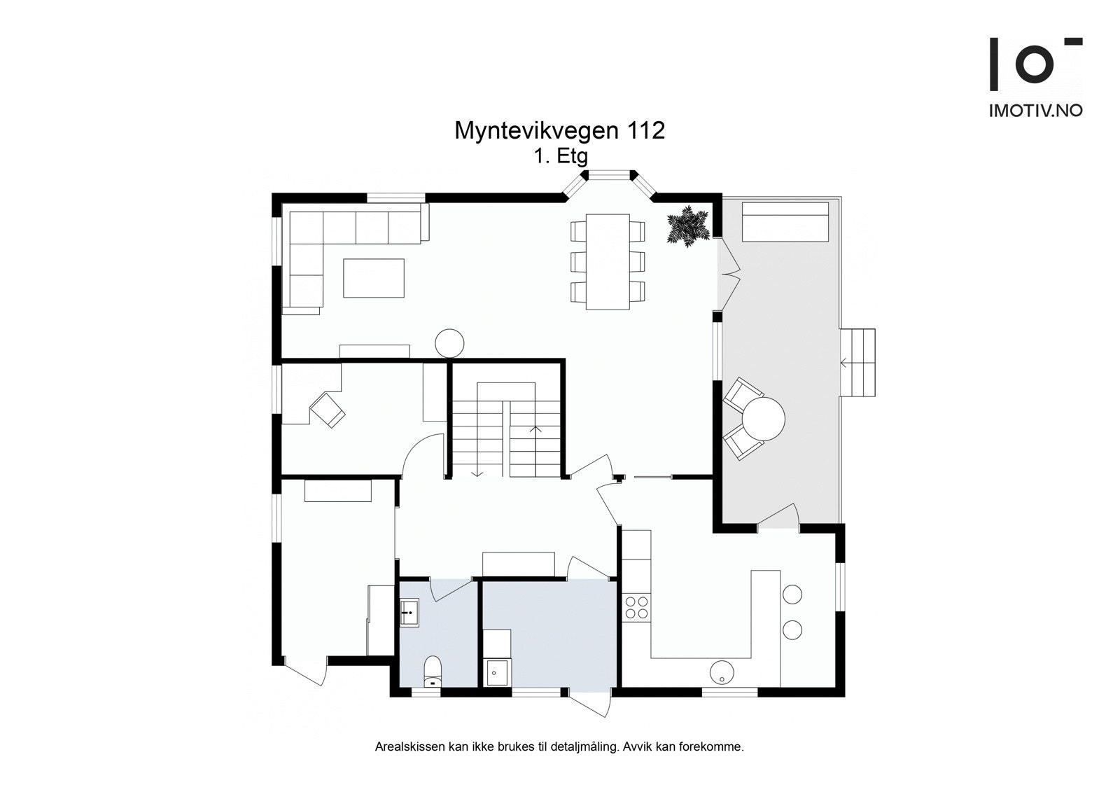 Plantegning 1. Etasje Galleribilde