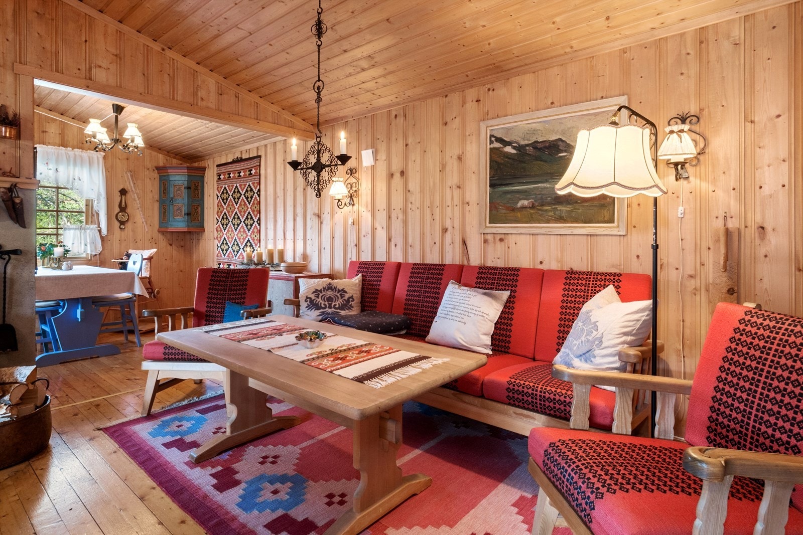 En tradisjonell og trivelig hytte i Espedalen Galleribilde