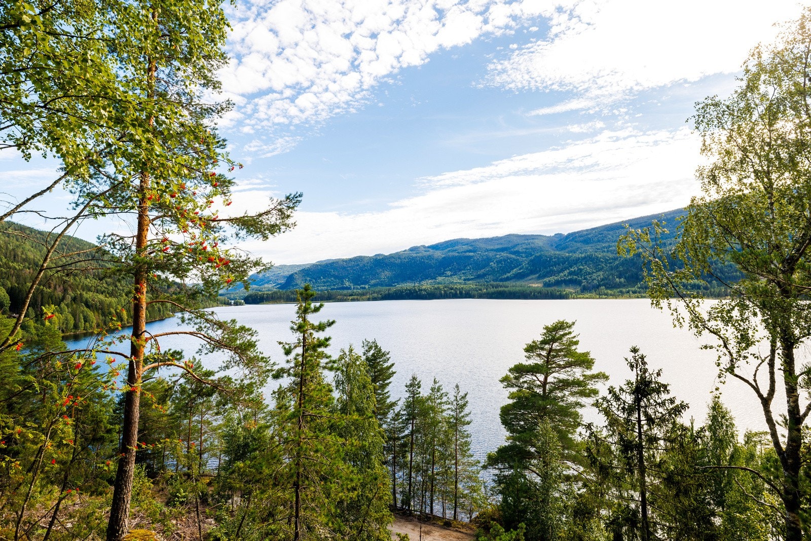 Fabelaktig utsikt mot Sperillen. Galleribilde
