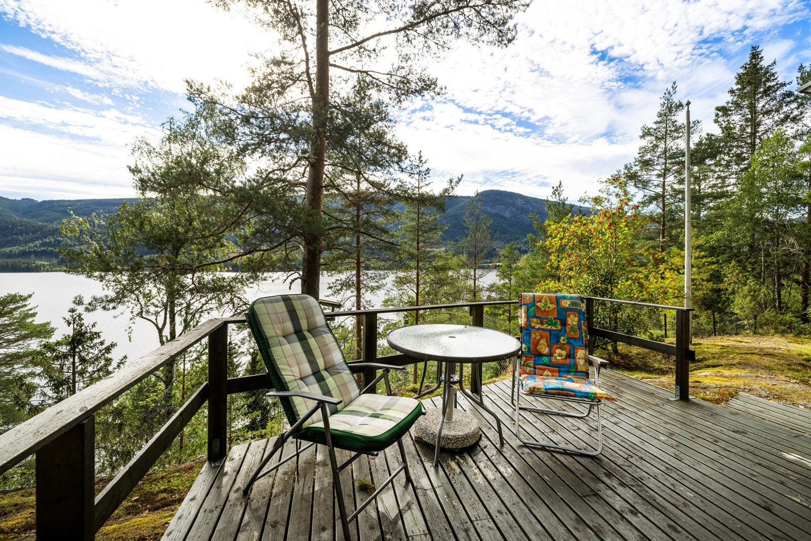 Flott platting hvor en kan nyte utsikten. Galleribilde