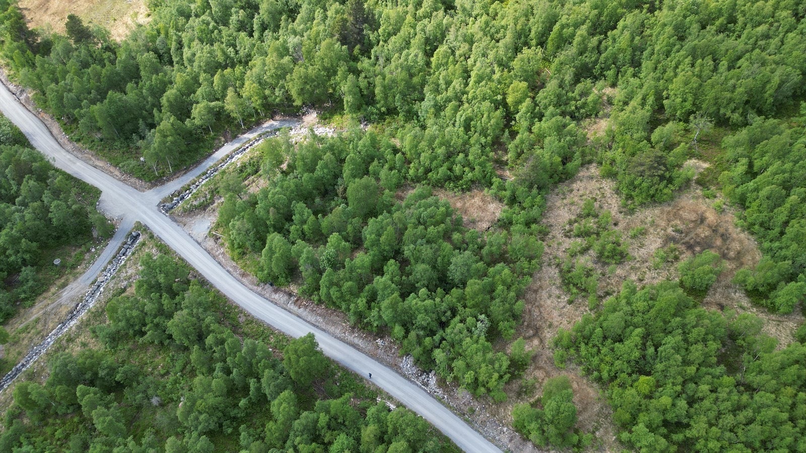 Dronefoto Galleribilde