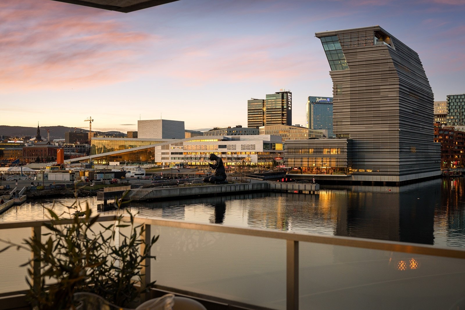 Kveldsstemning Galleribilde