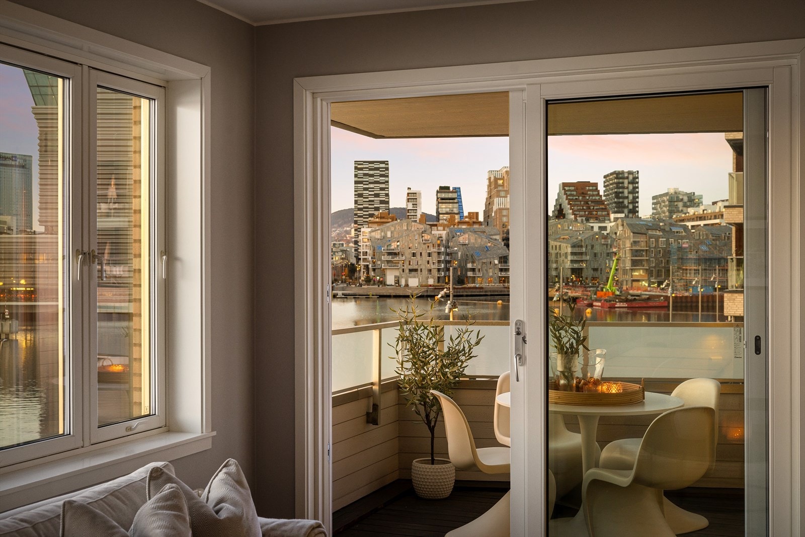 Kveldsstemning Galleribilde