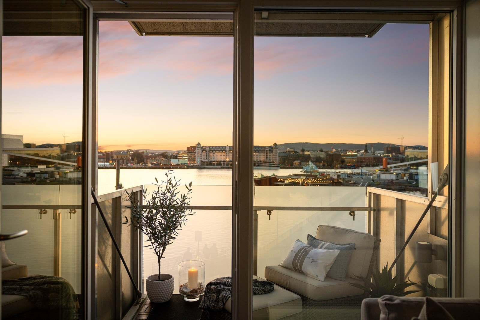 Kveldsstemning Galleribilde