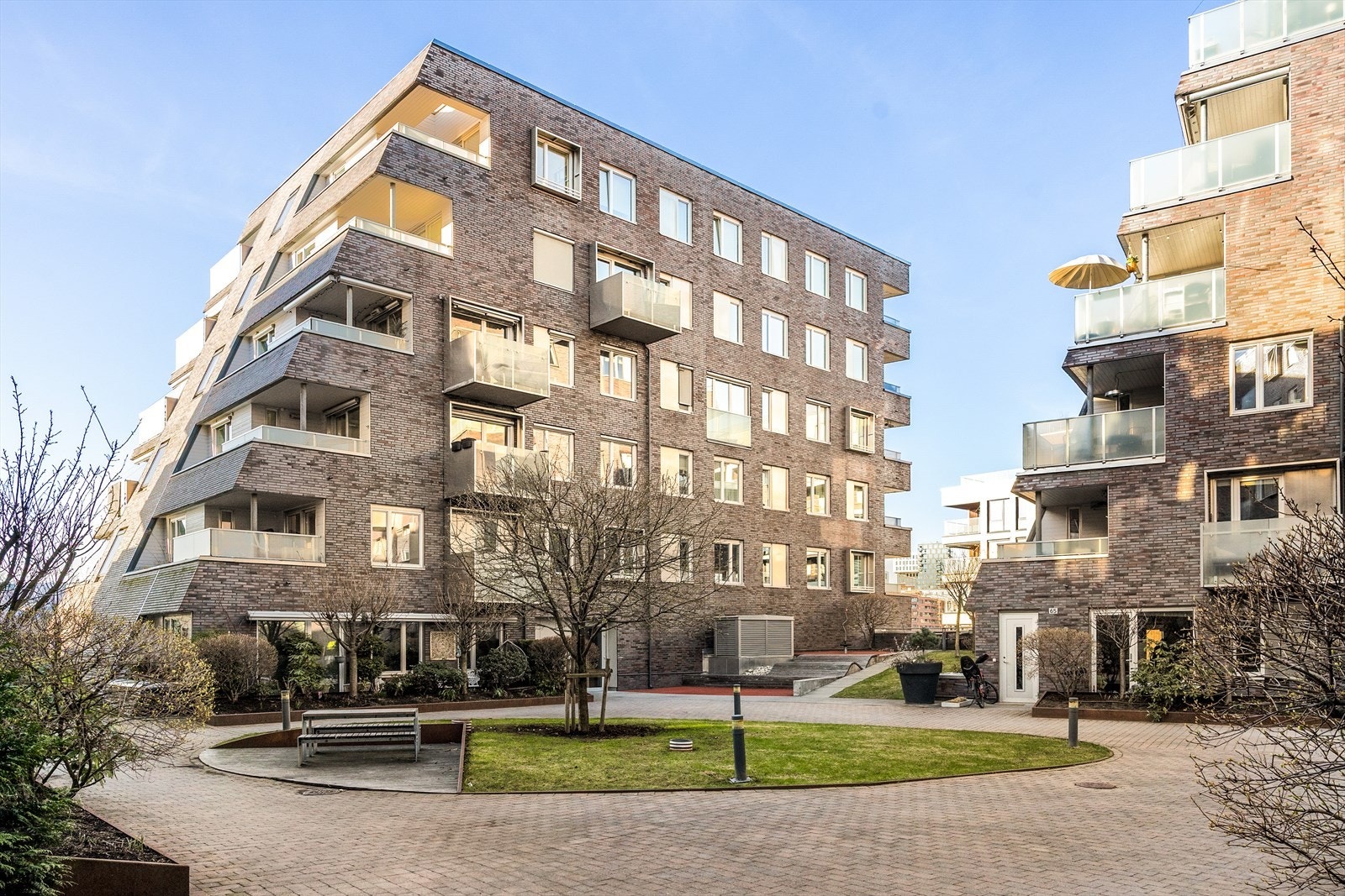 Hyggelig inngangsparti Galleribilde