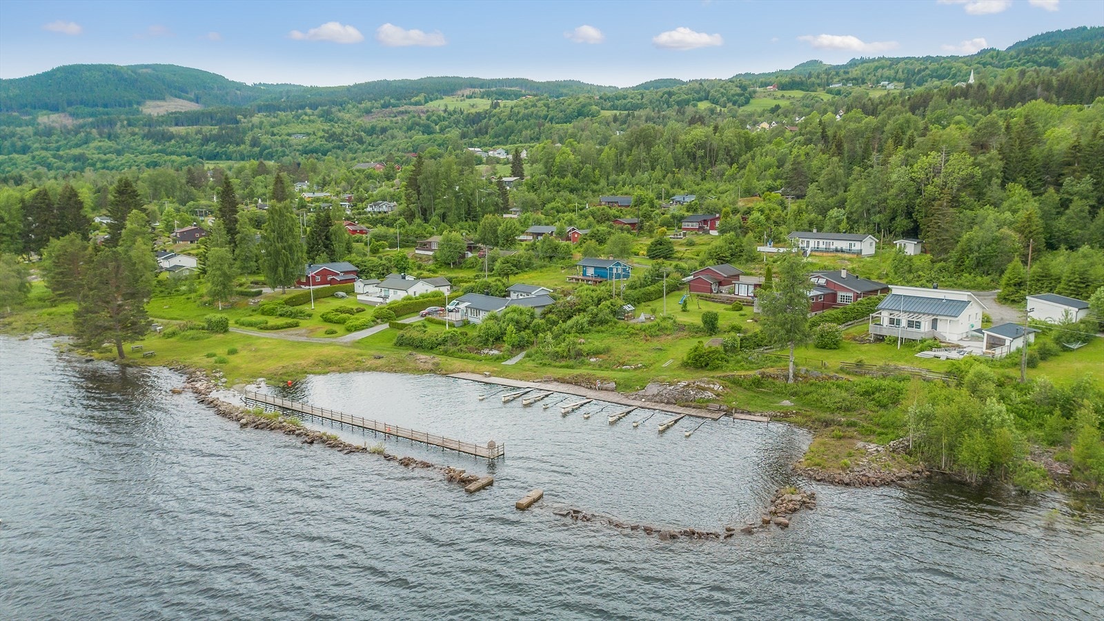 Idylliske Mjøsa. Galleribilde