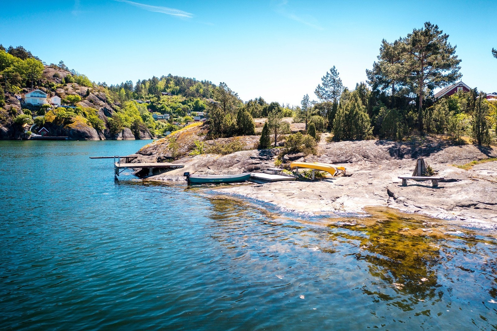 Skjærgården er et eldorado for kajakkpadlere. Galleribilde