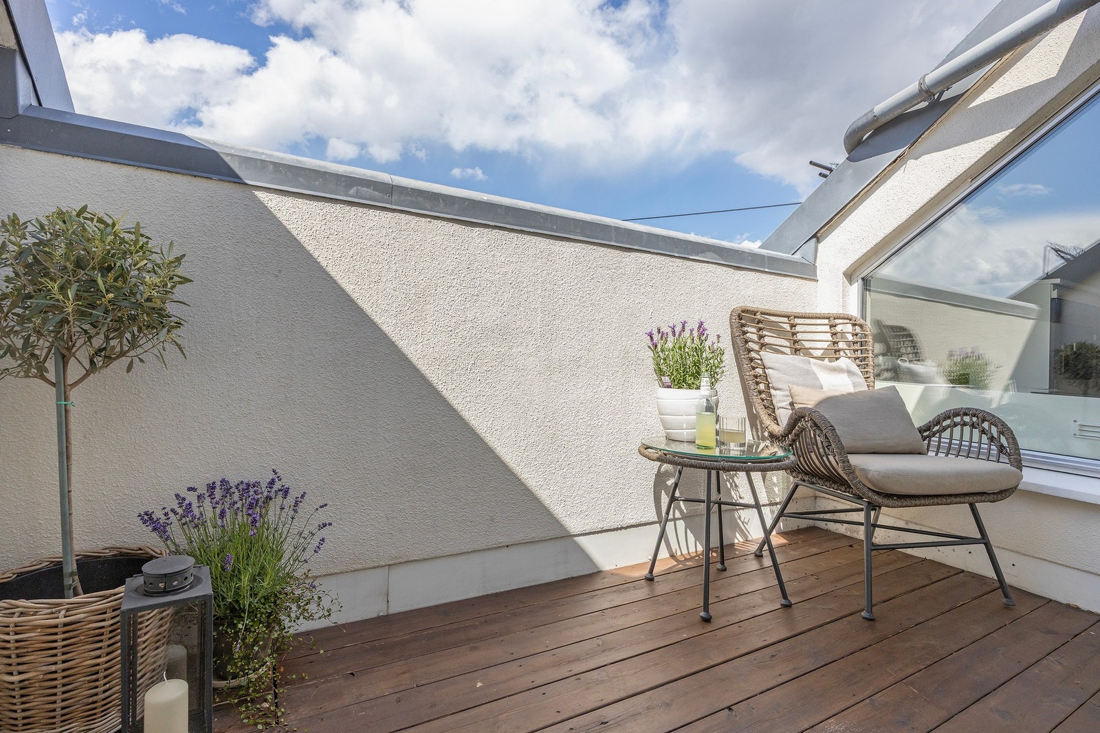 Her kan du nyte varme sommerdager. Galleribilde