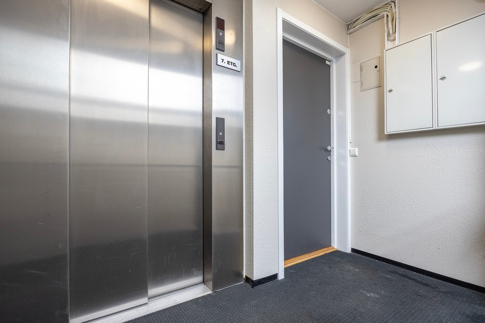 Det er heis fra -2 etasje til 7 etasje hvor leiligheten ligger. Galleribilde