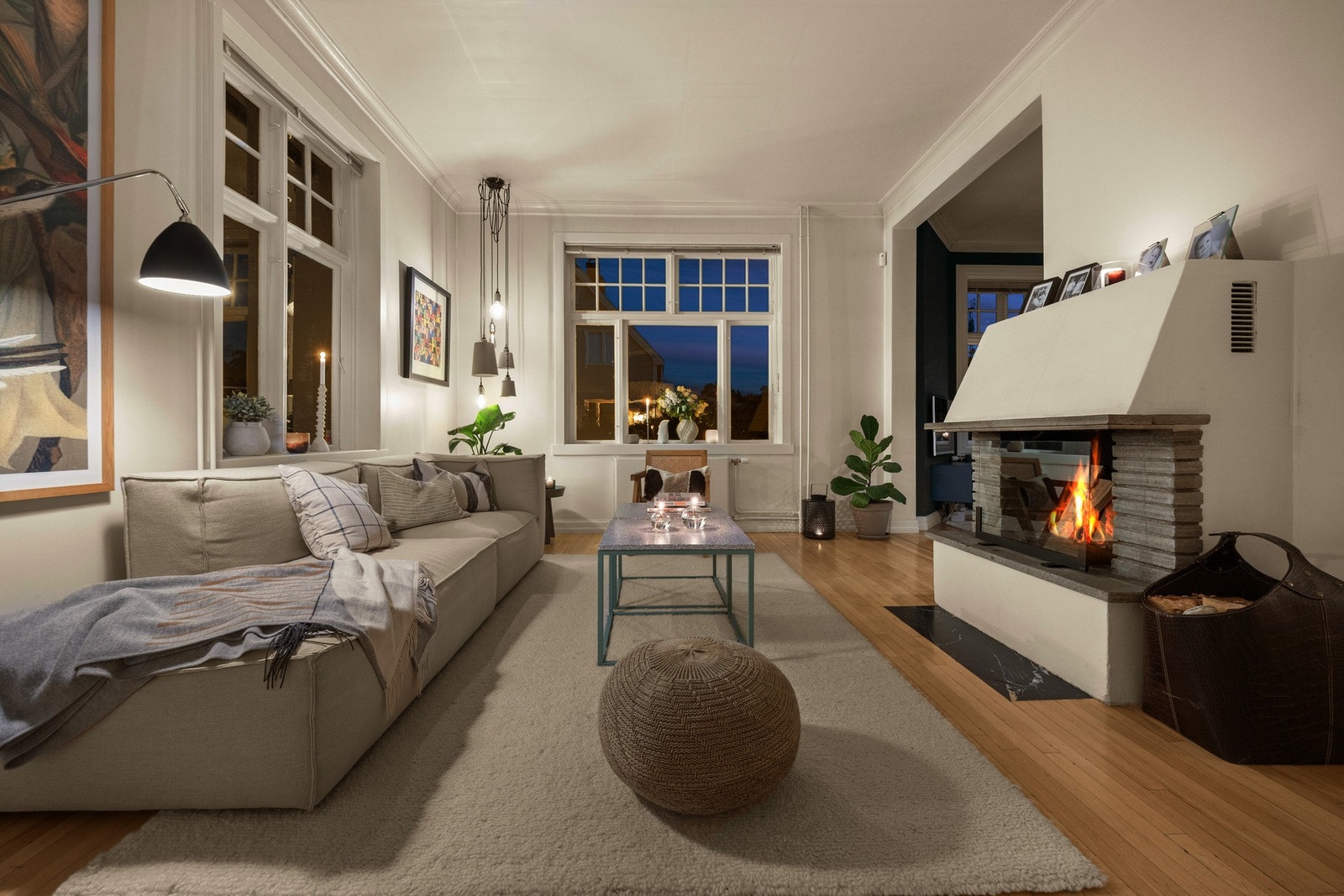 Den gode takhøyden skaper en svært luftig atmosfære. Galleribilde