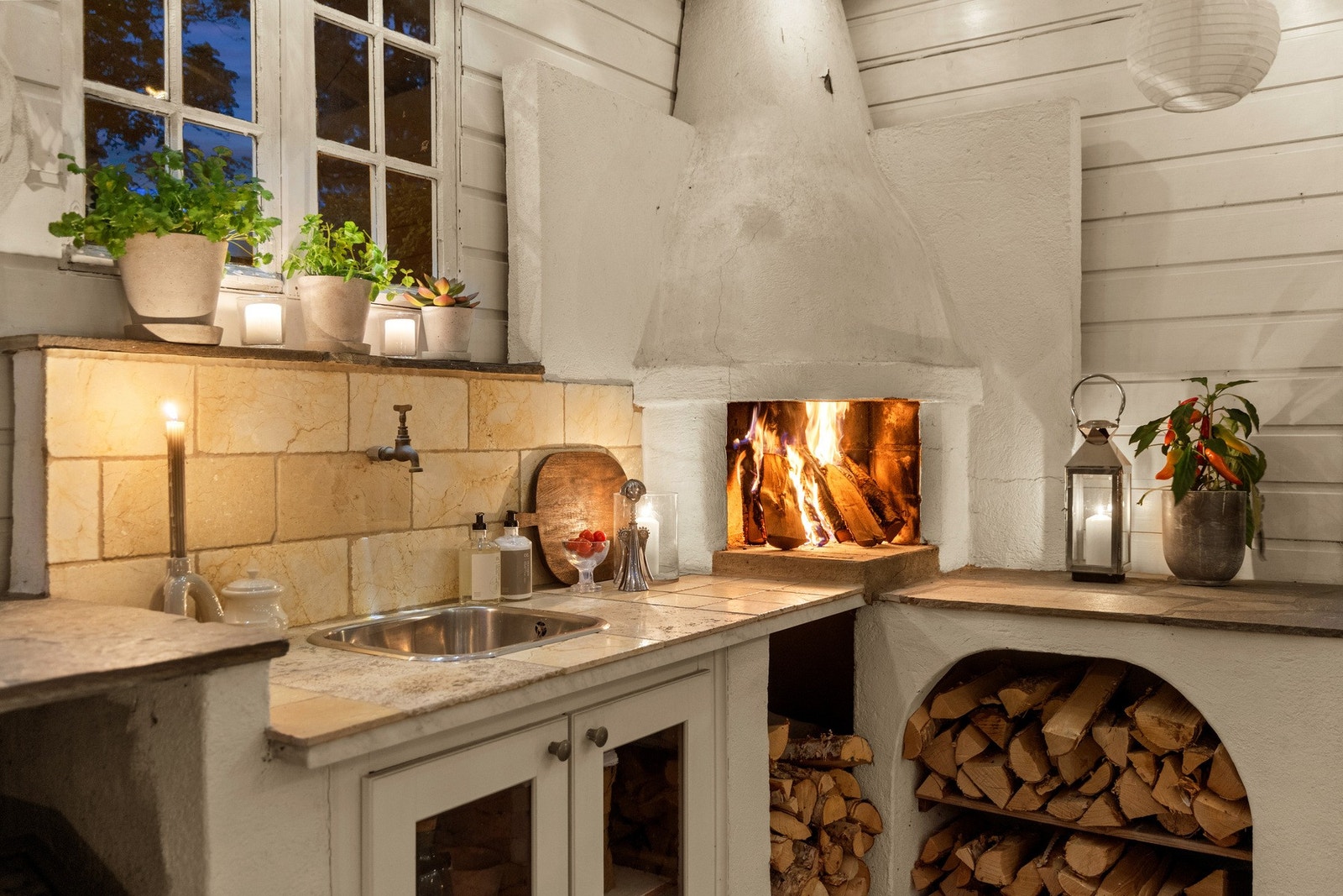 Her er det flere gode arbeidsflater. Galleribilde