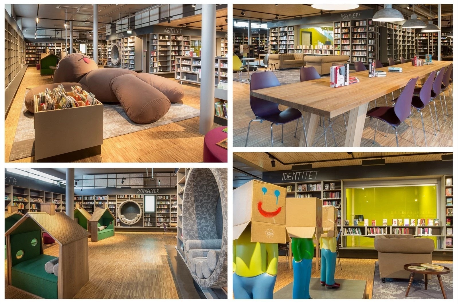 FUBIAK Furuset bibliotek og aktivitetssenter er et populært sted for barn og unge! Opphavsrett: Marco Heyda Galleribilde