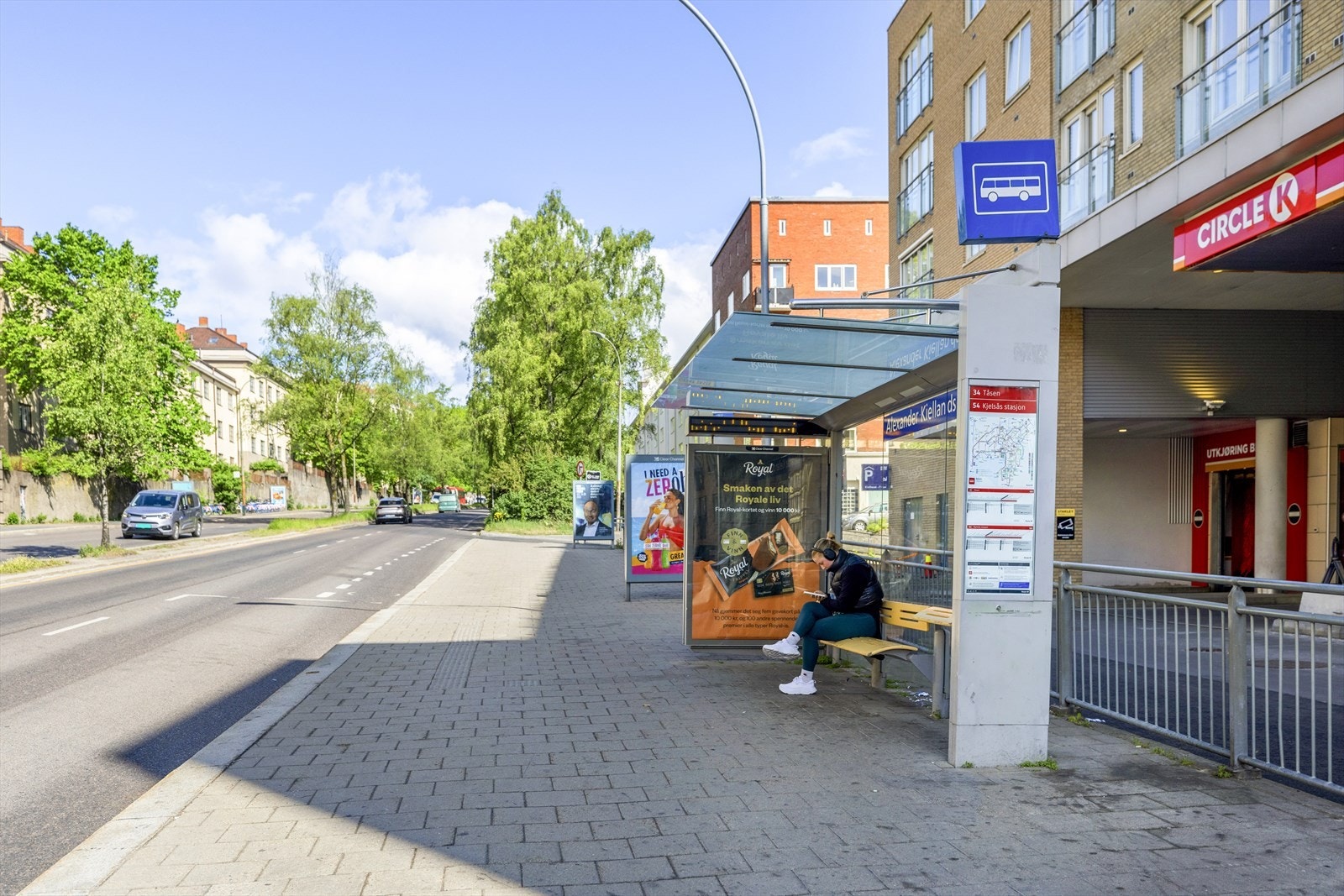 Offentlig kommunikasjon i umiddelbar nærhet. Galleribilde