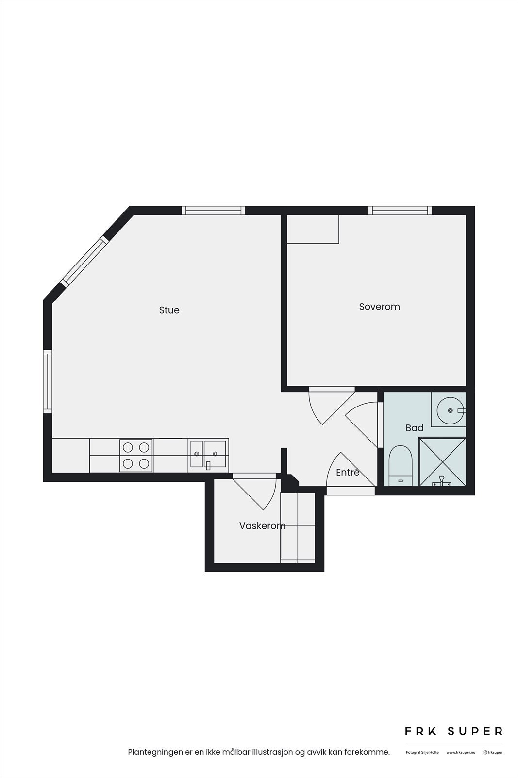 Plantegning | Leilighet 2.etasje Galleribilde