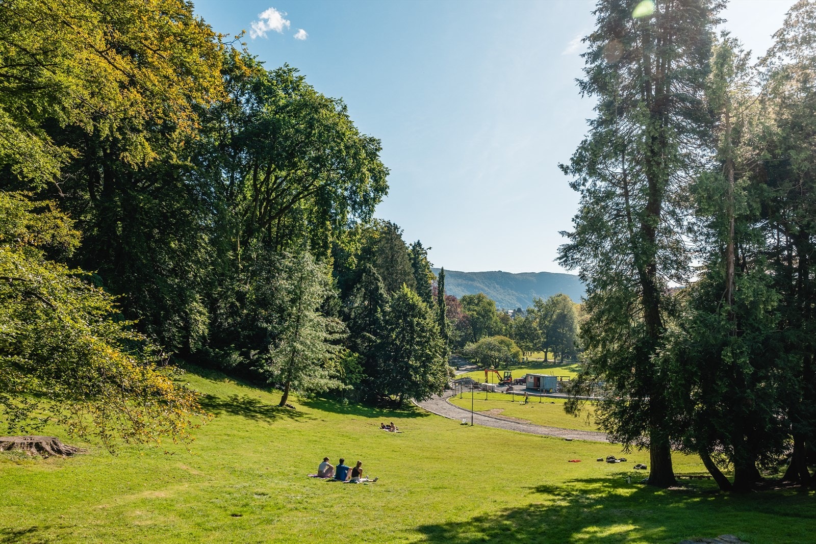 Parken er populær på sommerstid til grilling og soling. I løpet av året skjer det mange aktiviteter for alle aldre i parken. Galleribilde