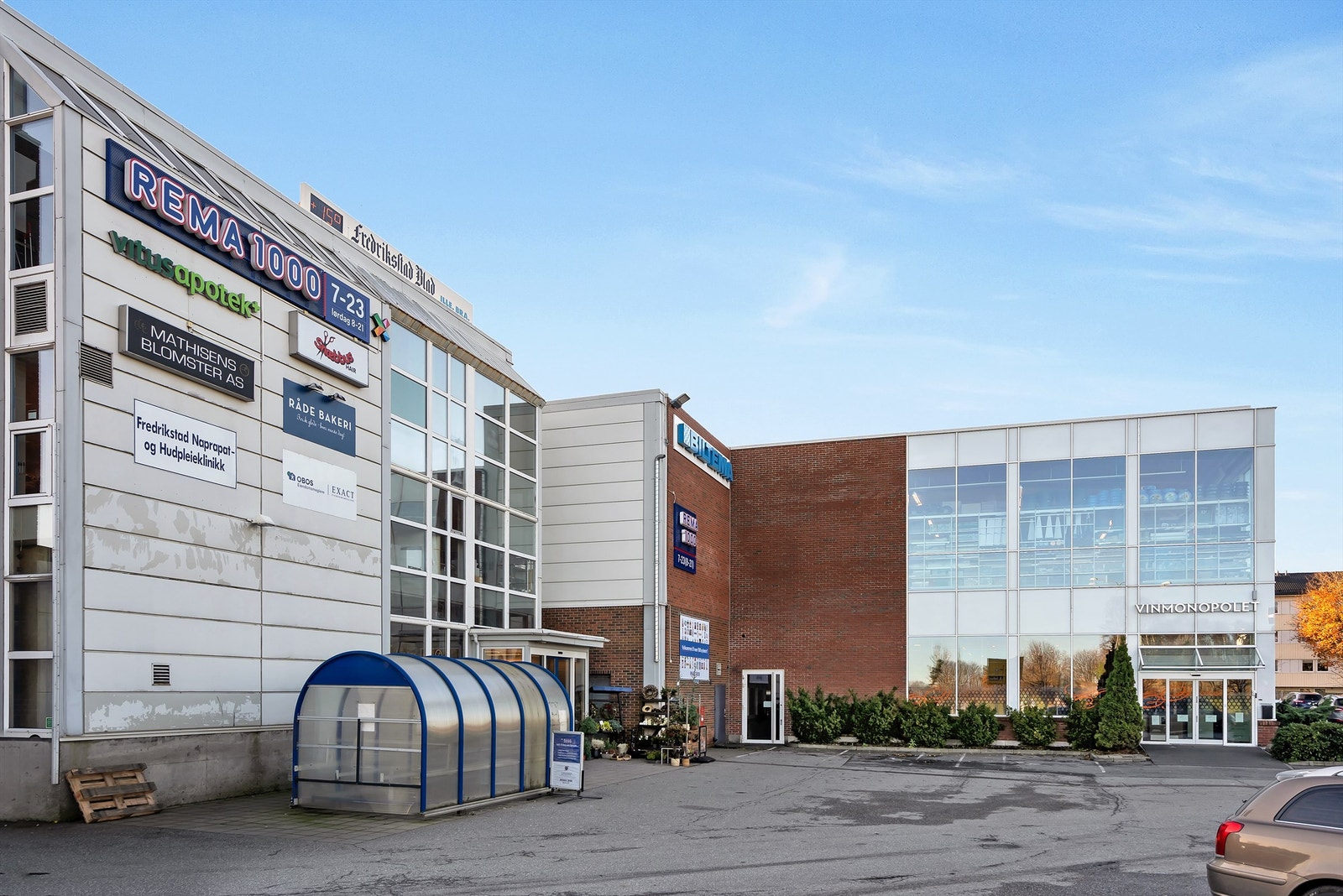 Hverdagslige innkjøp er enkle å gjennomføre i lokalmiljøet. Galleribilde