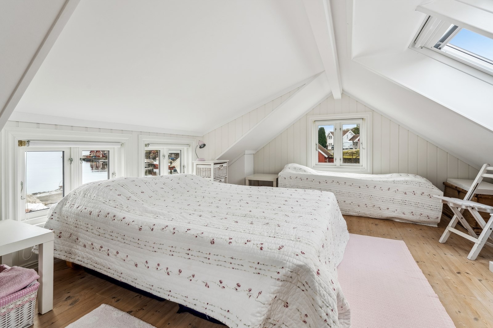 Innredet soverom i sjøbod ikke godkjent til beboelse Galleribilde