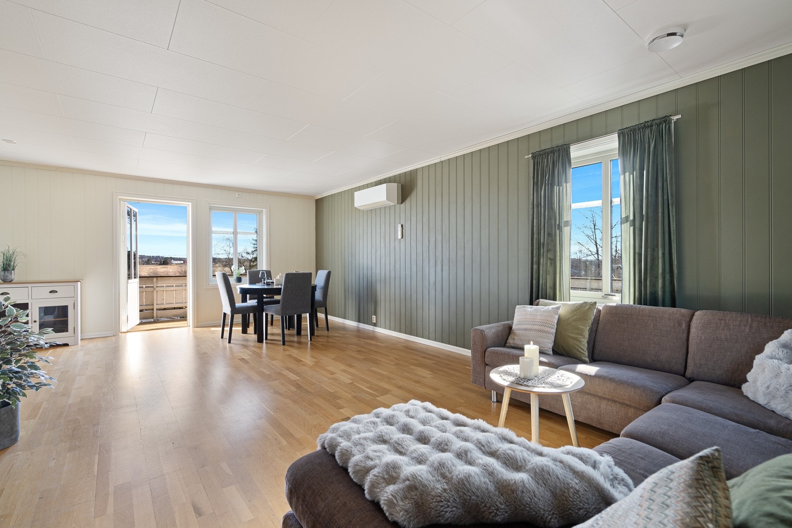 Varmepumpen holder jevn og fin temperatur Galleribilde