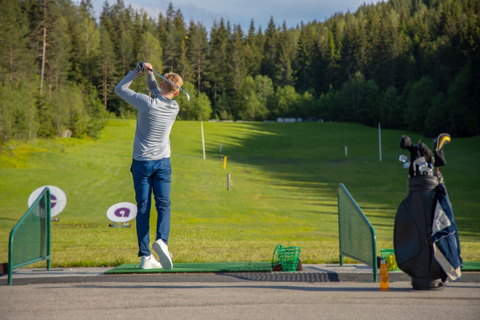 Losby golf med et komplett golfanlegg med høy internasjonal standard. Galleribilde
