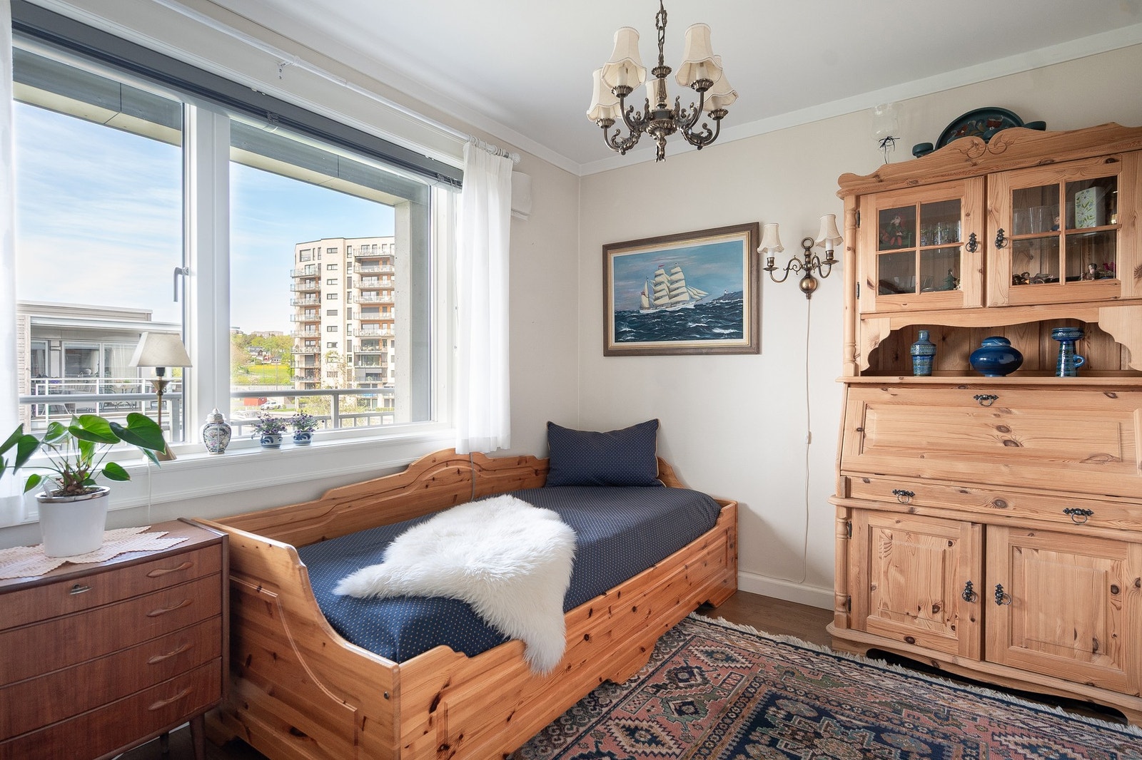 Soverom nummer to ligger i motsatt enda av hovedsoverommet. Galleribilde