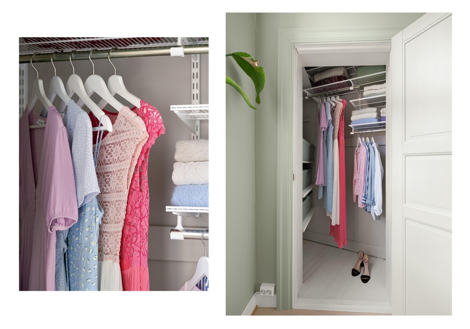 Her er det god plass til lagring av klær og utstyr. Galleribilde