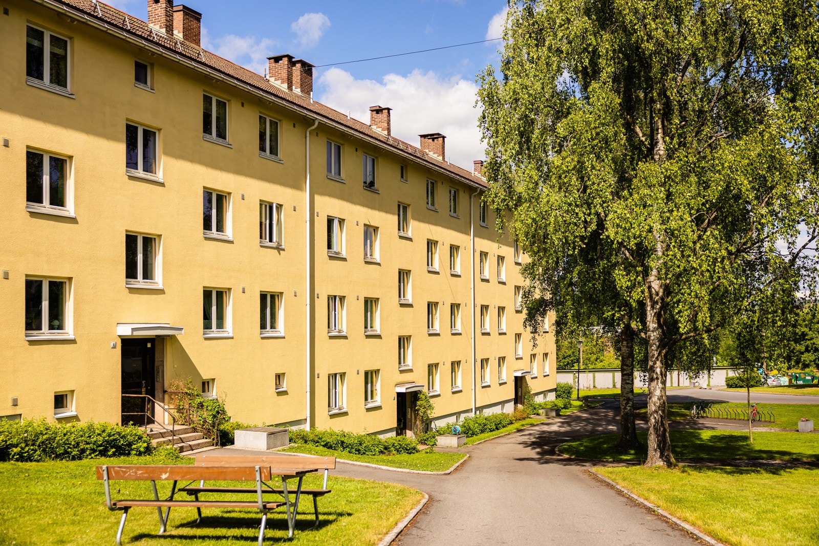 Keyserløkka er snart det eneste sentrumsnære området i Oslo som fortsatt har god plass mellom bygningene. Galleribilde