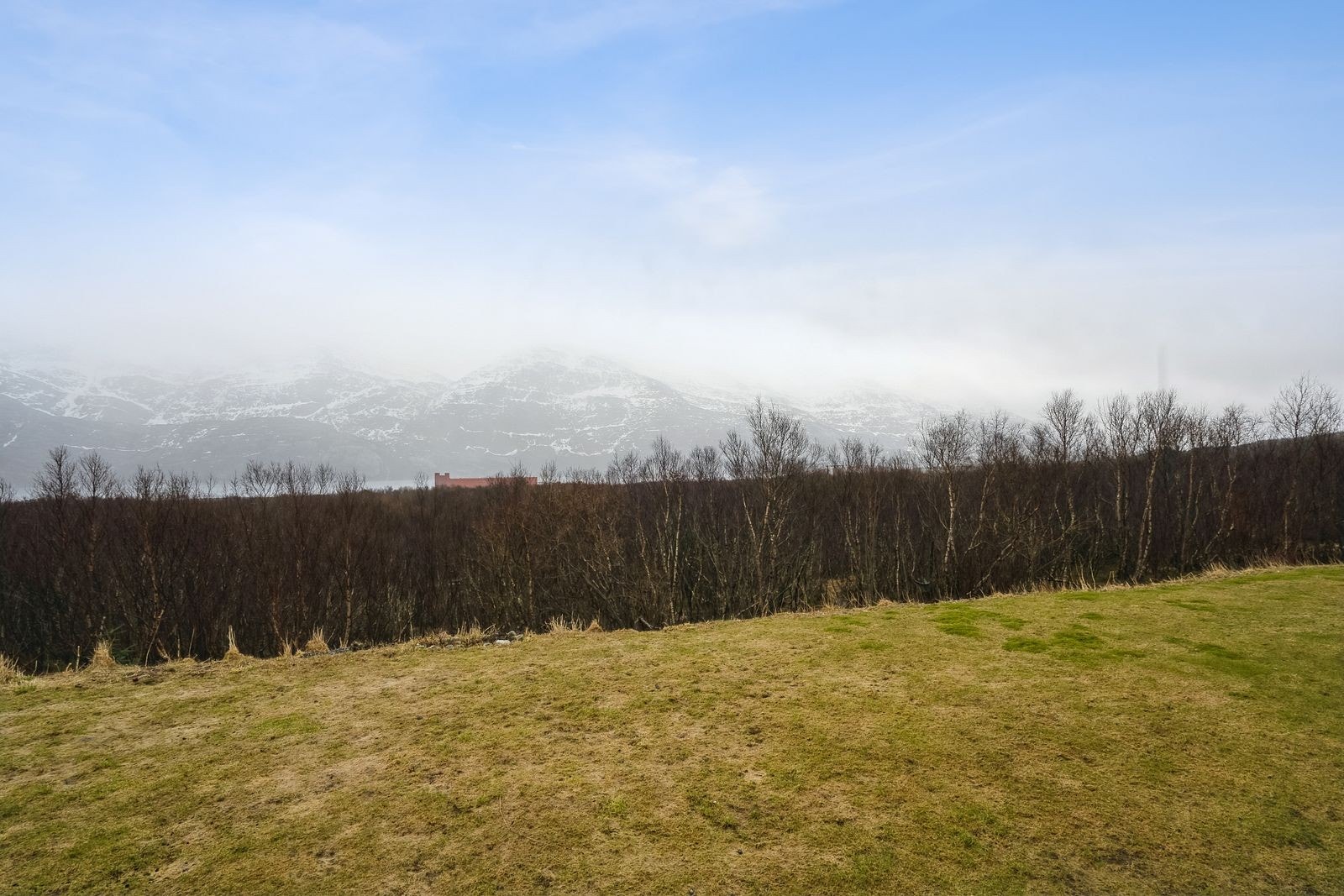 På en finværsdag har man god utsikt over "Søstrene". Galleribilde