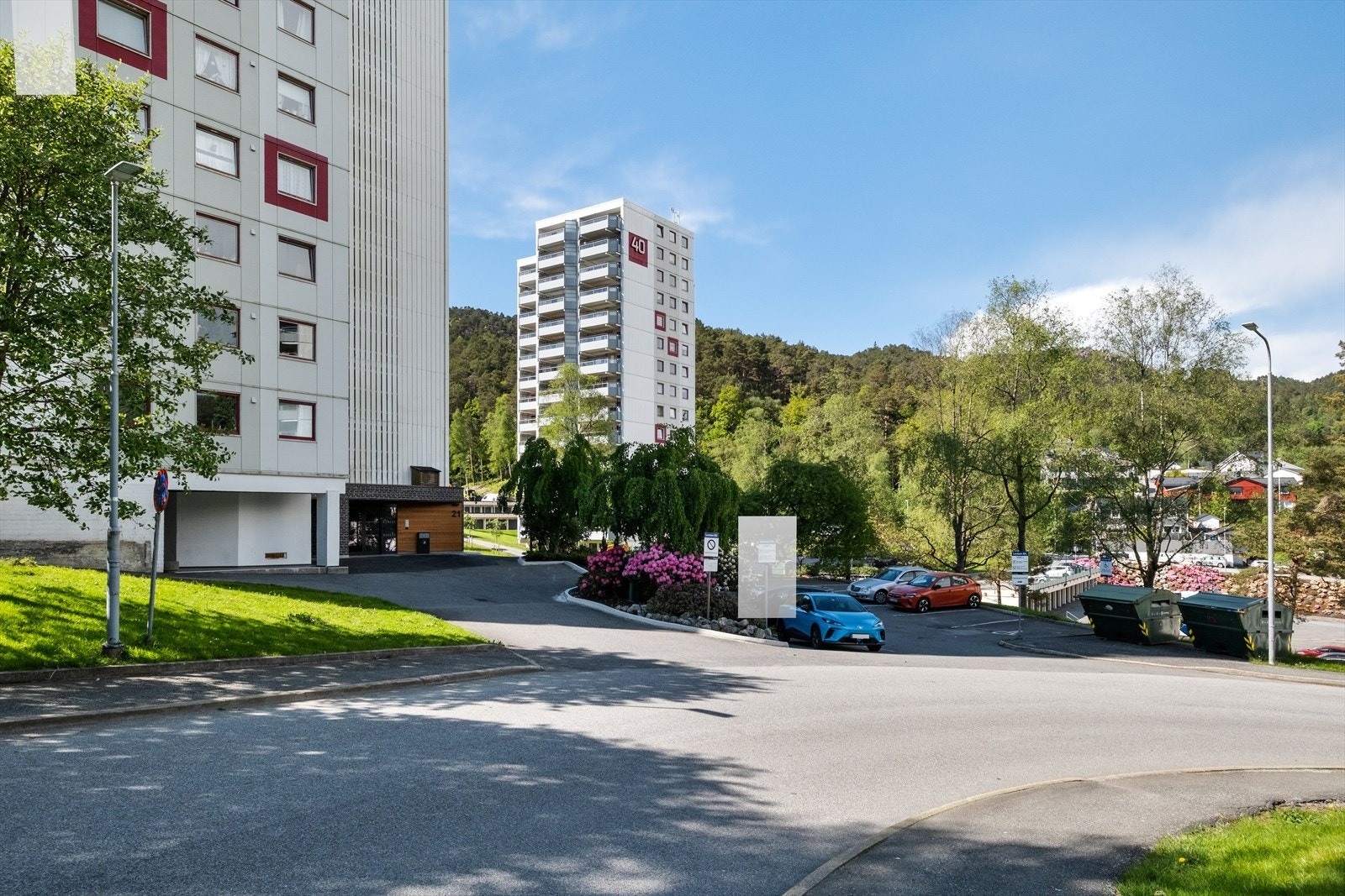 Enkel adkomst. Galleribilde