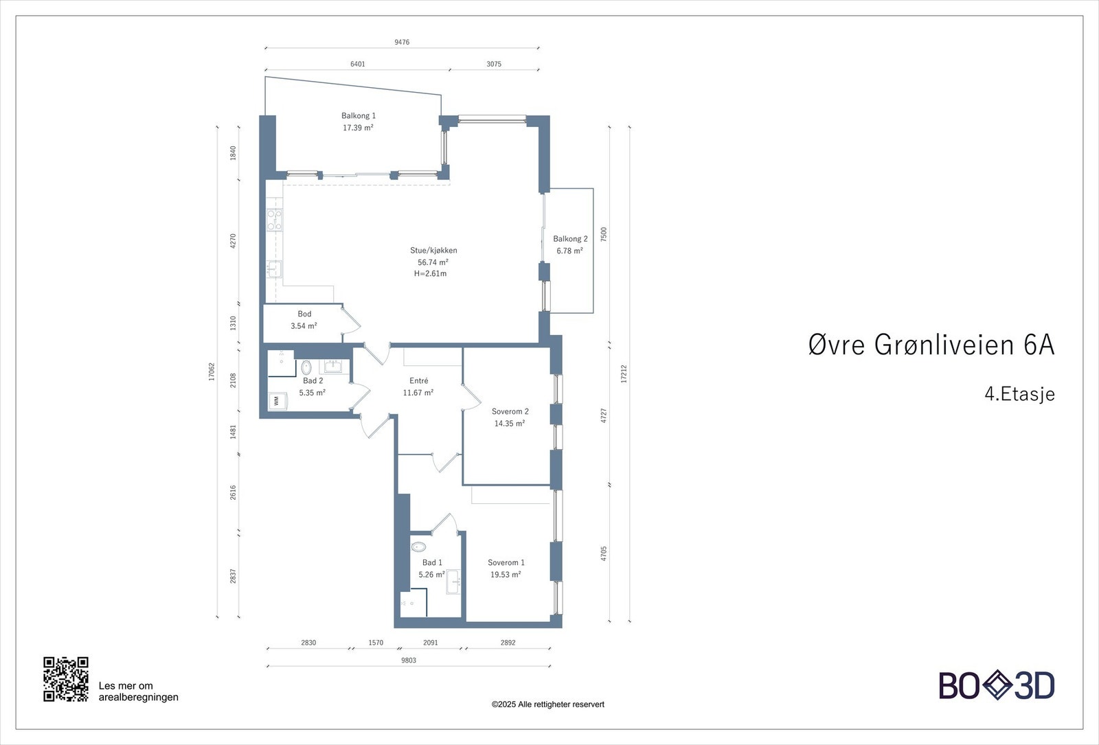 Planskisse. Galleribilde