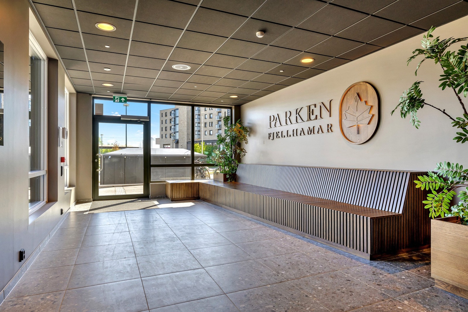 Parken Fjellhamar Sameie består av totalt 127 seksjoner. Galleribilde